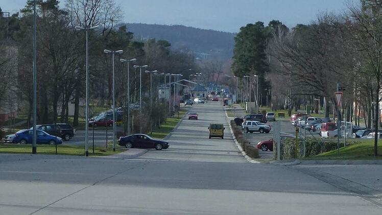 Ein Blick in den amerikanischen Teil der Zollnerstraße.