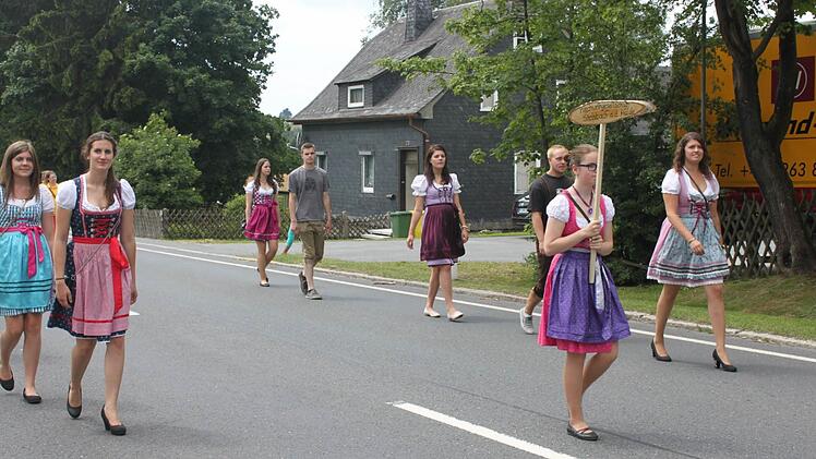 Kirchweih in Steinbach am Wald. Foto: Veronika Schadeck