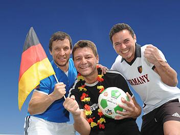 Matthias Puzik, Markus Reinhard und Jakob Kouloumbris vom Team der Obermain-Therme Foto: Obermain-Therme