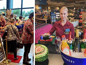 Eckental: Edeka Kolb führt Single-Einkaufswägen ein - "Auffällig rosa"