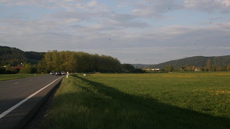 Die Bundesstraße 173 bei Küps beschäftigt die Politik weiterhin. Foto: Marco Meißner