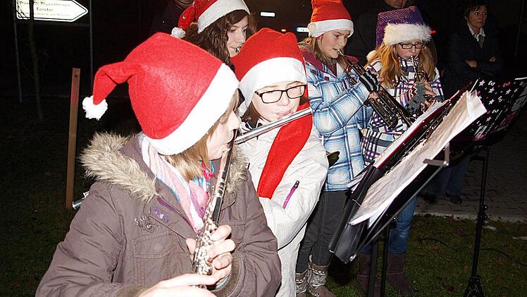 Waischenfelder Adventskalender mit den Zwitscherfinken. Foto: Thomas Weichert