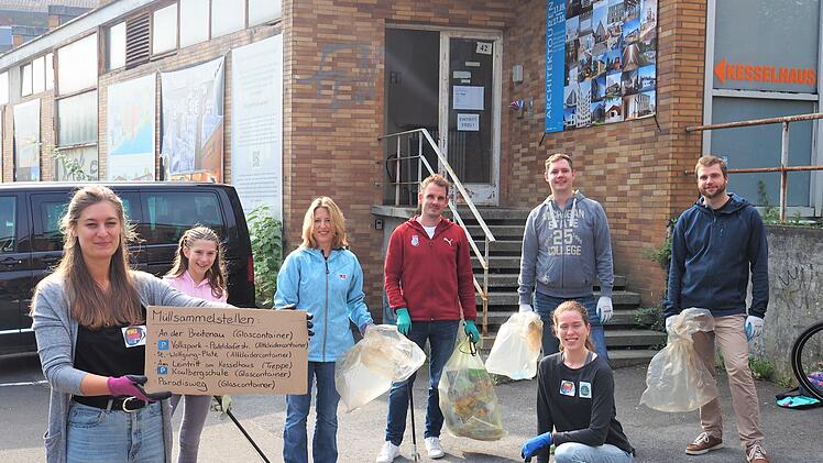 Cleanup-Day: M&uuml;llsammelaktion in Bamberg