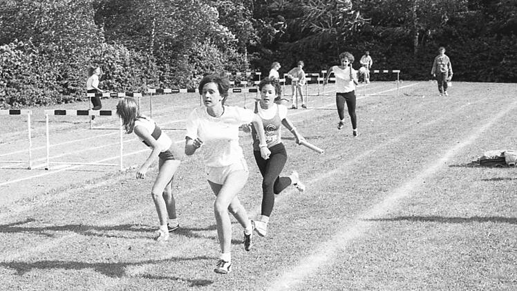 Impressionen vom Sportfest 1987 in Rottershausen.