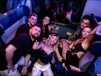 Nürnberg: "Techno Train" 2023 war wieder in Franken unterwegs - das sind die schönsten Bilder