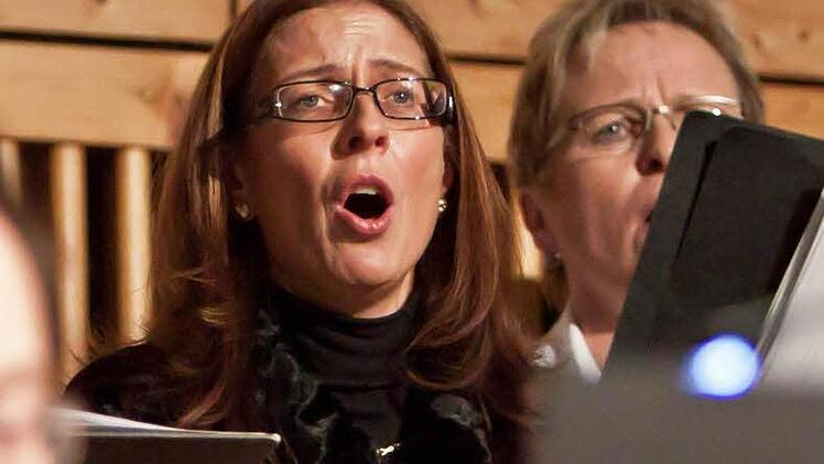 Antoinetta Bafas, Leiterin Chor "Unerhört"Foto. Jochen Berger