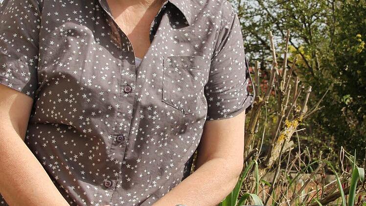 Juliana Prill, Stammhörerin bei Antenne Bayern, hat Ebern als erster Stadt in Unterfranken zur Heimat-Hymne verholfen.Fotos: Ralf Kestel