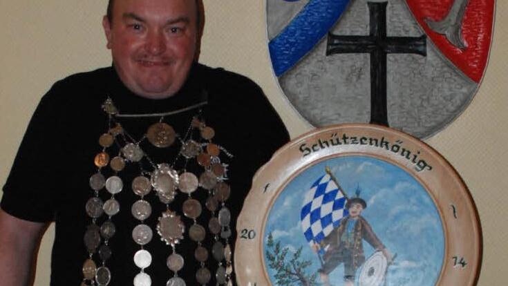 Schützenkönig Heiko Heinle. Foto: Norbert Fechner