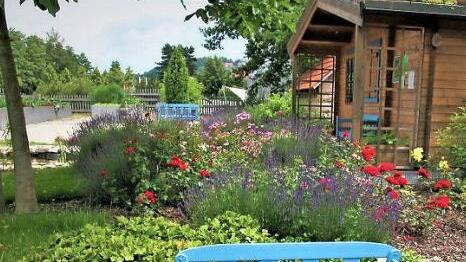 Nach wie vor eine Attraktion ist der Kreislehrgarten des Gartenbaukreisverbands auf dem ehemaligen Landesgartenschaugelände.