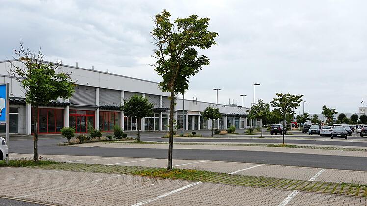 Der Obi-Parkplatz im Laubanger