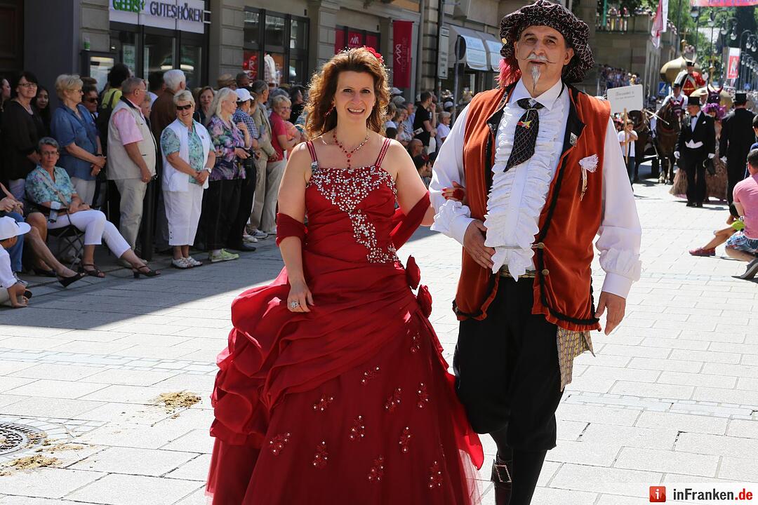 Rakoczyfest in Bad Kissingen mit Umzug; Foto: Barbara Herbst