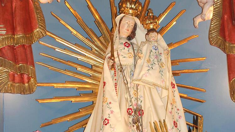 Die Gnadenmadonna von Neuengrün  Foto: Friedwald Schedel
