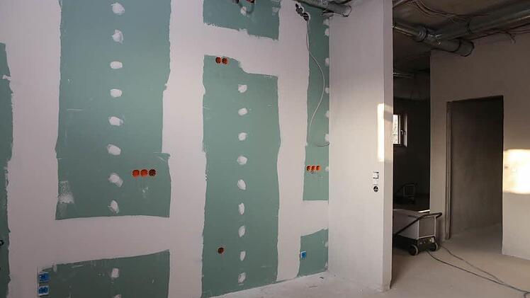 Der neue Paul-Gerhardt-Kindergarten: Impressionen von der Baustelle Foto: Barbara Herbst