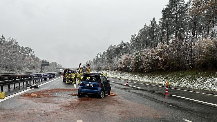 Schwerer Unfall auf A3