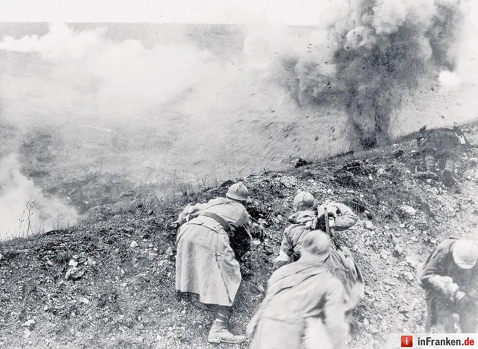 Erster Weltkrieg, Erster Weltkrieg / Geschichte, Frankreich, Infanterie, Kampf, Krisen, Krieg, Konflikte, Militaer, Soldat, Westfront 21415, Krisen, Krieg, Konflikt, Europa, 1914-1918, |, unrest, conflicts, war, Europe, 1914-1918