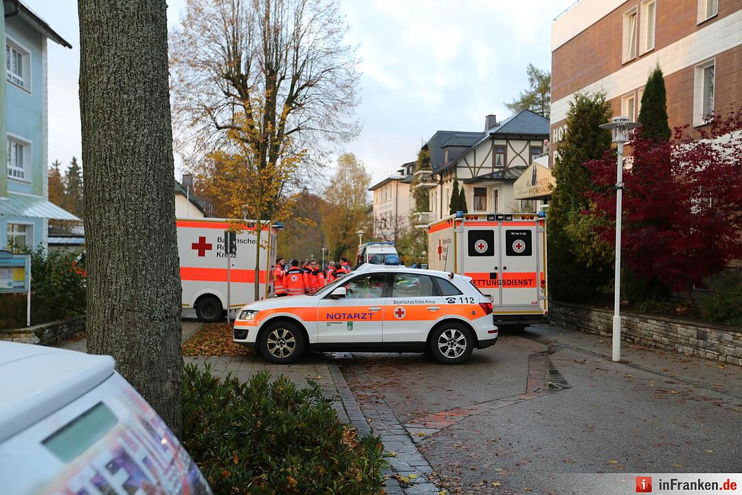 BRK-Einsatz in Hotel in Bad Steben