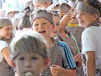 Viel Spaß hatten die Kinder aus der Region bei ihrer Musicalaufführung.