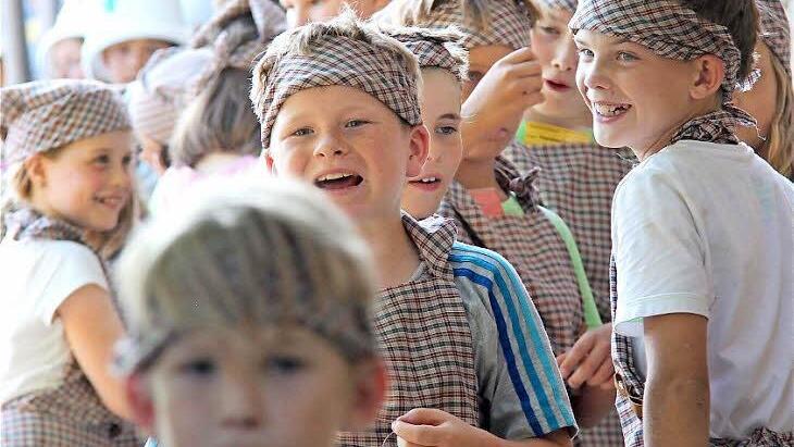 Viel Spaß hatten die Kinder aus der Region bei ihrer Musicalaufführung.