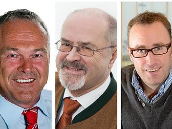 Derzeit nicht gut aufeinander zu sprechen: Frank Rebhan (links) und Markus Mönch (rechts) sind nur zwei der Bürgermeister aus der Region, die nicht zum Gespräch mit Jürgen W. Heike über die Straßenausbaubeitragssatzung kommen wollen.