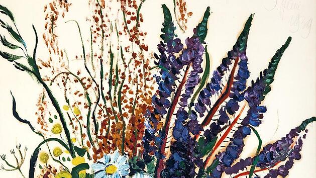 Felix Müller: Wiesenblumen, 1939 Repro: Peter Lichtenberger