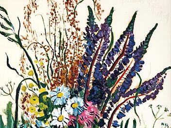 Felix Müller: Wiesenblumen, 1939 Repro: Peter Lichtenberger