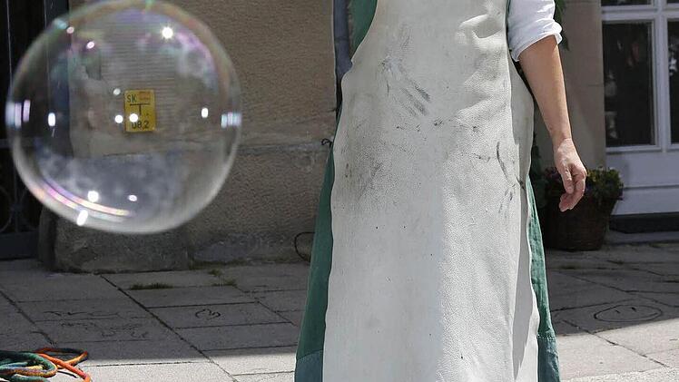 Kronach feierte sich und seine Geschichte beim Historischen Stadtspektakel. Foto: Matthias Hoch
