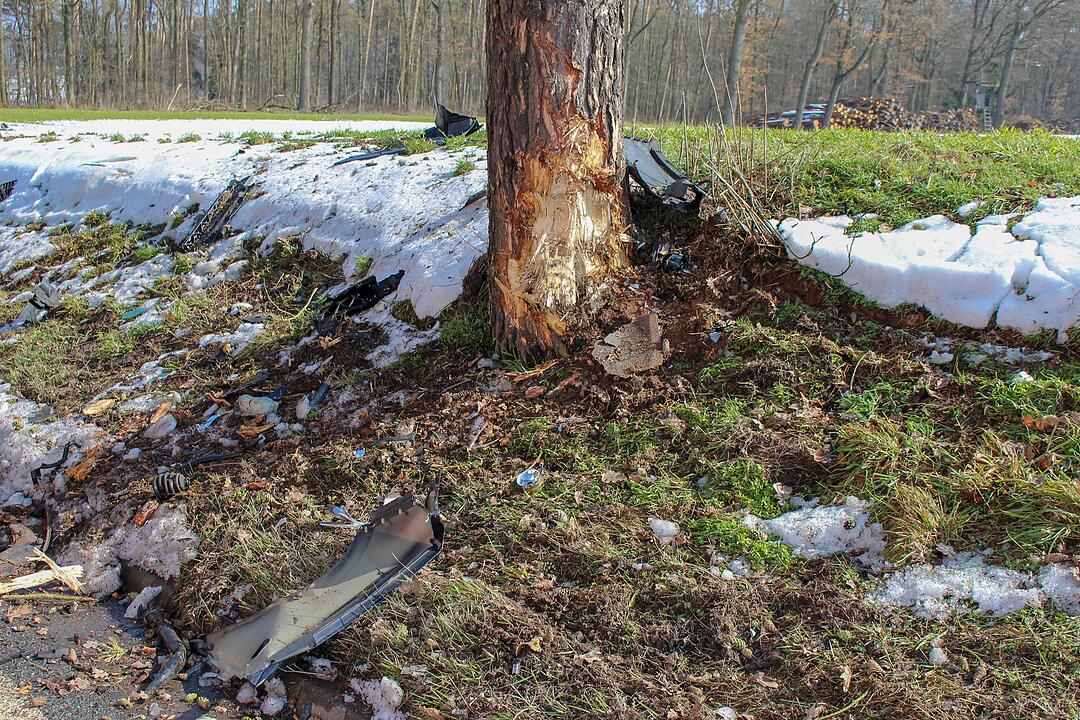 Autofahrer prallt im Kreis Fürth gegen Baum und stirbt