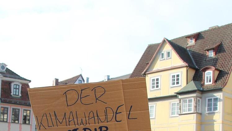 Schüler-Demo in Coburg für mehr Umwelt- und KlimaschutzOliver Schmidt