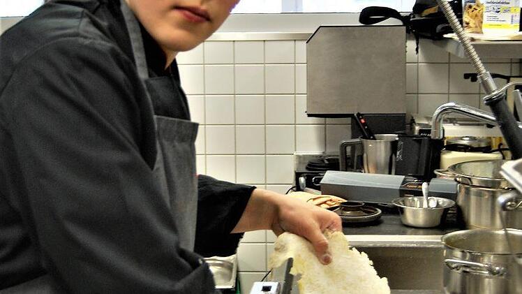 Der Sieger bei den Köchen steht normalerweise in Geroda am Herd: Xaver Herforth. Foto: Sigismund von Dobschütz
