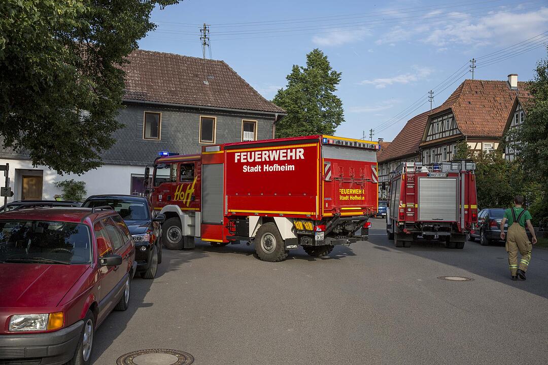 Brand in Unfinden (Haßberge)