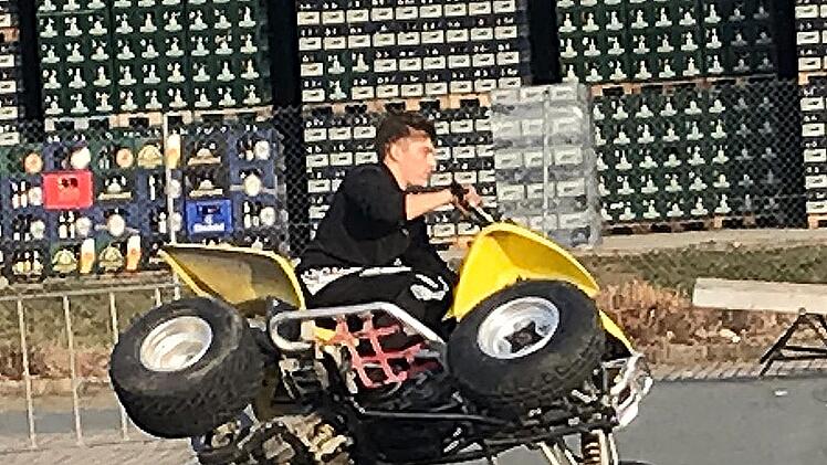 Der j&uuml;ngste Stuntman ist Francesco Frank. Er ist gerade einmal 18 Jahre alt.