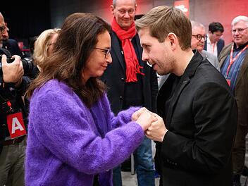 Yasmin Fahimi und Kevin K&uuml;hnert