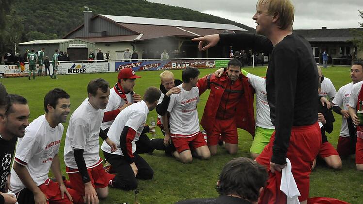 Meister-Impressionen mit dem TSV Oberthulba.