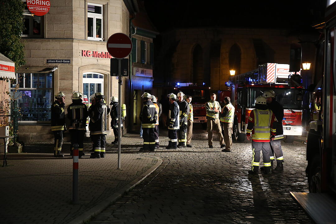 Metzgerei in Kronach brannte