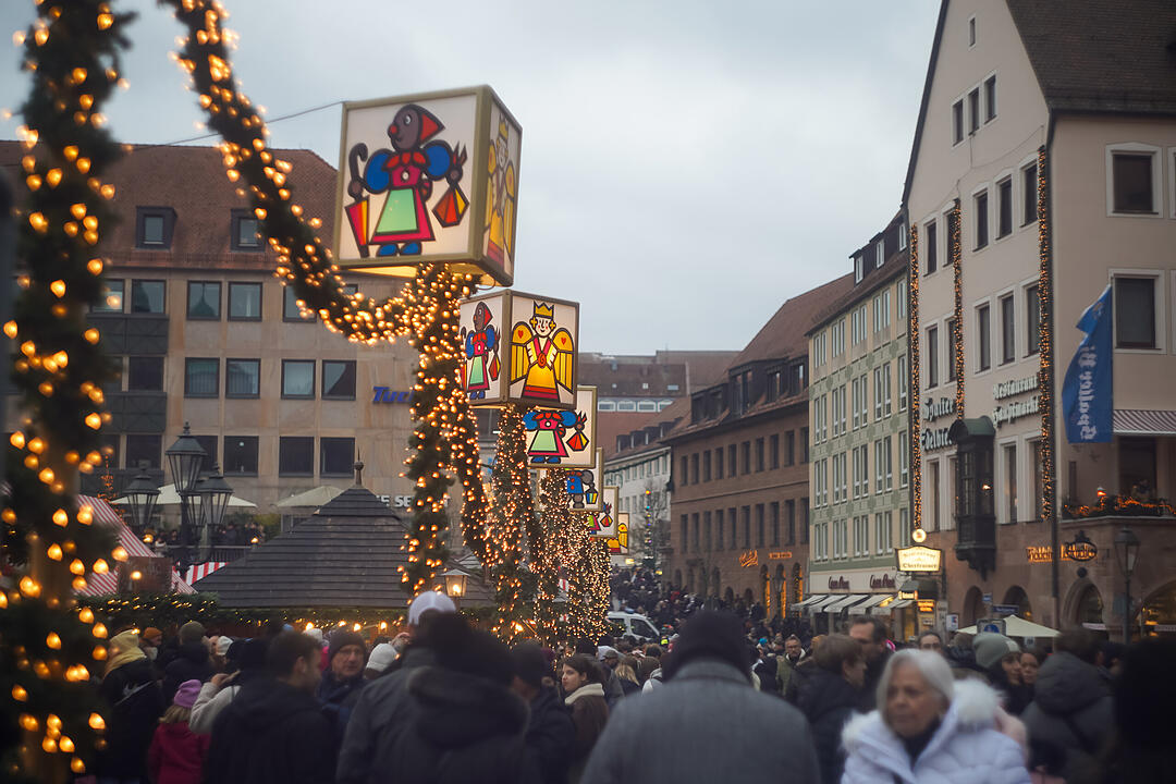 Nürnberg zur Weihnachtszeit.