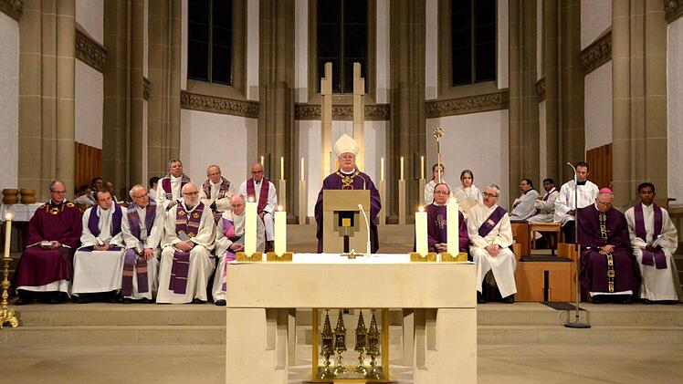 Besuch des Bischofs in Bad Kissingen. Foto: Peter Rauch