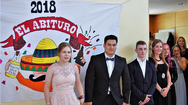 Unter dem Motto "el abituro - Schule kam uns schon immer spanisch vor" feiern die Abiturienten.Foto: Sigismund von Dobschütz