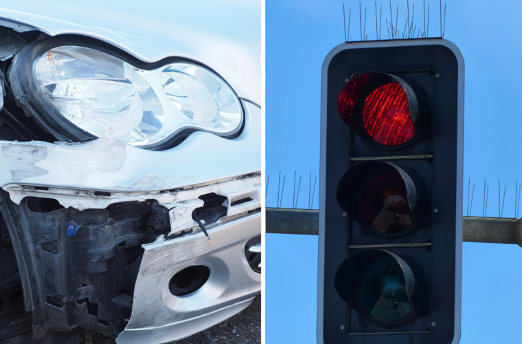 Halsbrecherische Unfallflucht in Coburg: Frau kracht in Auto - und legt filmreifen Slalom hin