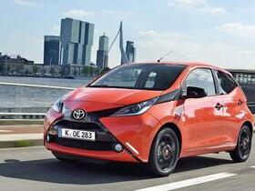 Der Toyota Aygo überzeugt außen...  Fotos: Toyota