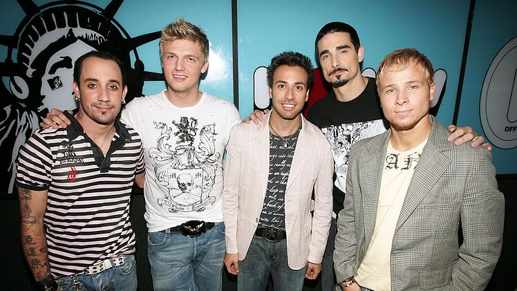Die Backstreet Boys (im Foto 2005 in New York) sind seit 33 Jahren im Gesch&auml;ft und die erfolgreichste US-Boyband. Von links: AJ McLean, Nick Carter, Howie Dorough, Kevin Richardson und Brian Littell.