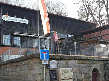 Der Felsenkeller als Ort der Musik und der Kellerkultur ist das Traumhaus des Stadtkapellen-Vorsitzenden Alexander Gleußner. Foto: Hans Kurz