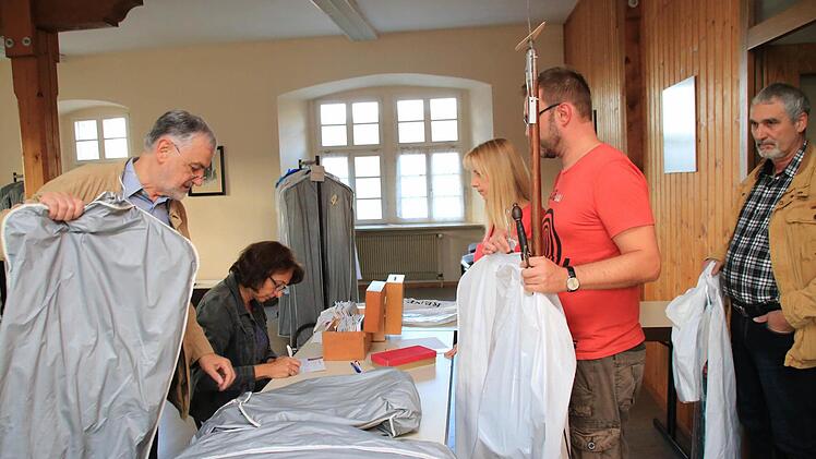 Die Kostümabgabe Ende September ist immer der offizielle Abschluss der Heimatspielsaison. Foto: Heike Beudert