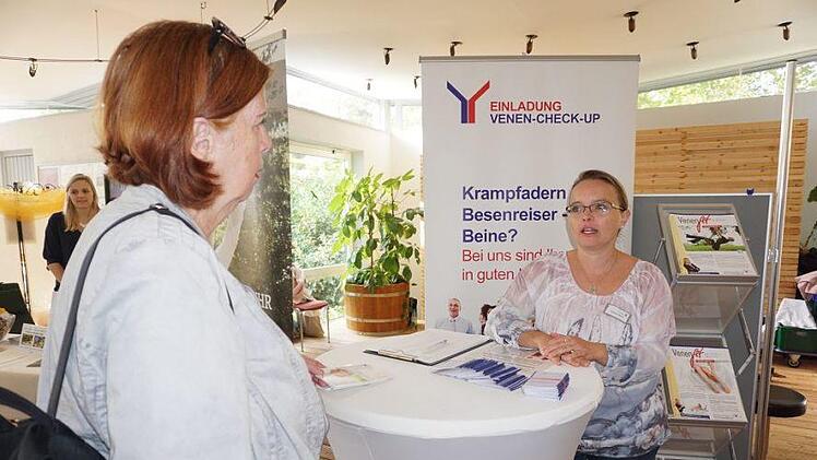 Die 1. Mitmach-Messe in Bad Brückenau richtete sich vorrangig an Personen nach dem aktiven Erwerbsleben. Foto: Marion Eckert.