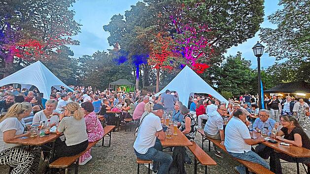 Gut besucht war das Schlossgartenfest. Johanna Blum