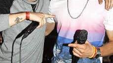 Überraschungsgäste in Presseck: die Top-Rapper Mino und Artiist, die aktuell die Charts stürmen.