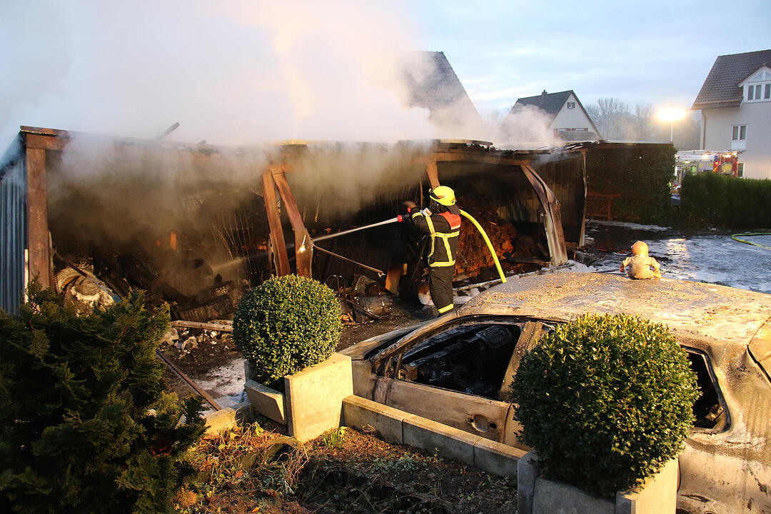 Garagenbrand in Rödental II