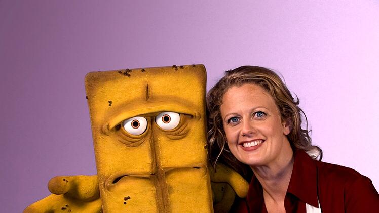 In "Bernd & Friends" (2009) stand Barbara Schöneberger zusammen mit dem missmutigen Brot Bernd vor der Kamera.