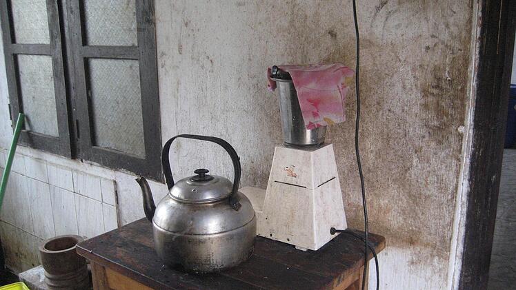 Von Luxus fehlt bis heute jede Spur ...