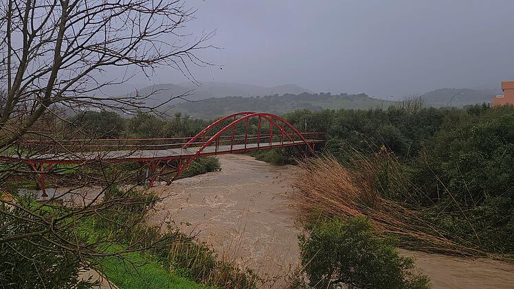 Wetter in Spanien - "Leonardo" trifft Provinz C&aacute;diz