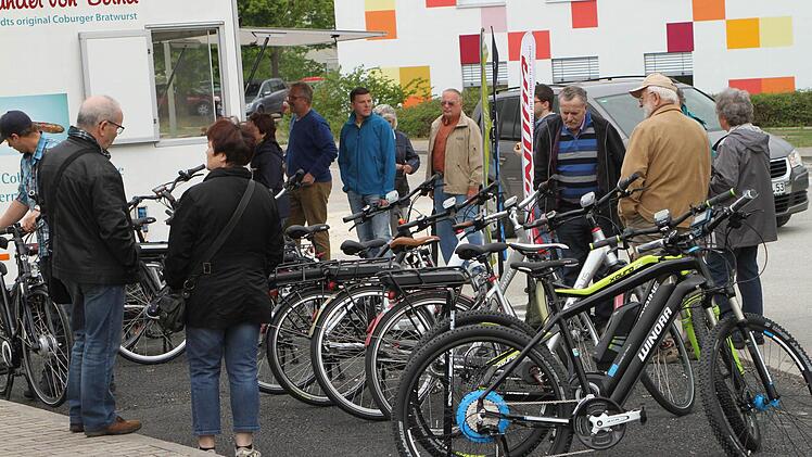 Auch Fahrräder und E-Bikes stießen auf großes Interesse.
